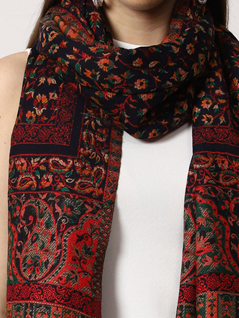 Women's Jamawar Wool Stole